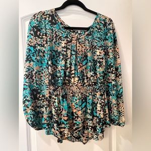 Daniel rainn size small blouse NWT MULTI COLOR